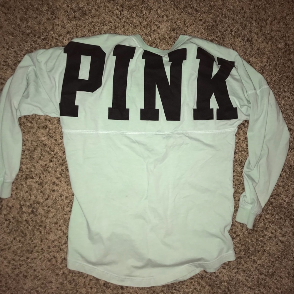 Mint PINK long sleeve tunic shirt